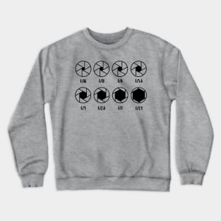 F-Stops / Camera Lover Crewneck Sweatshirt